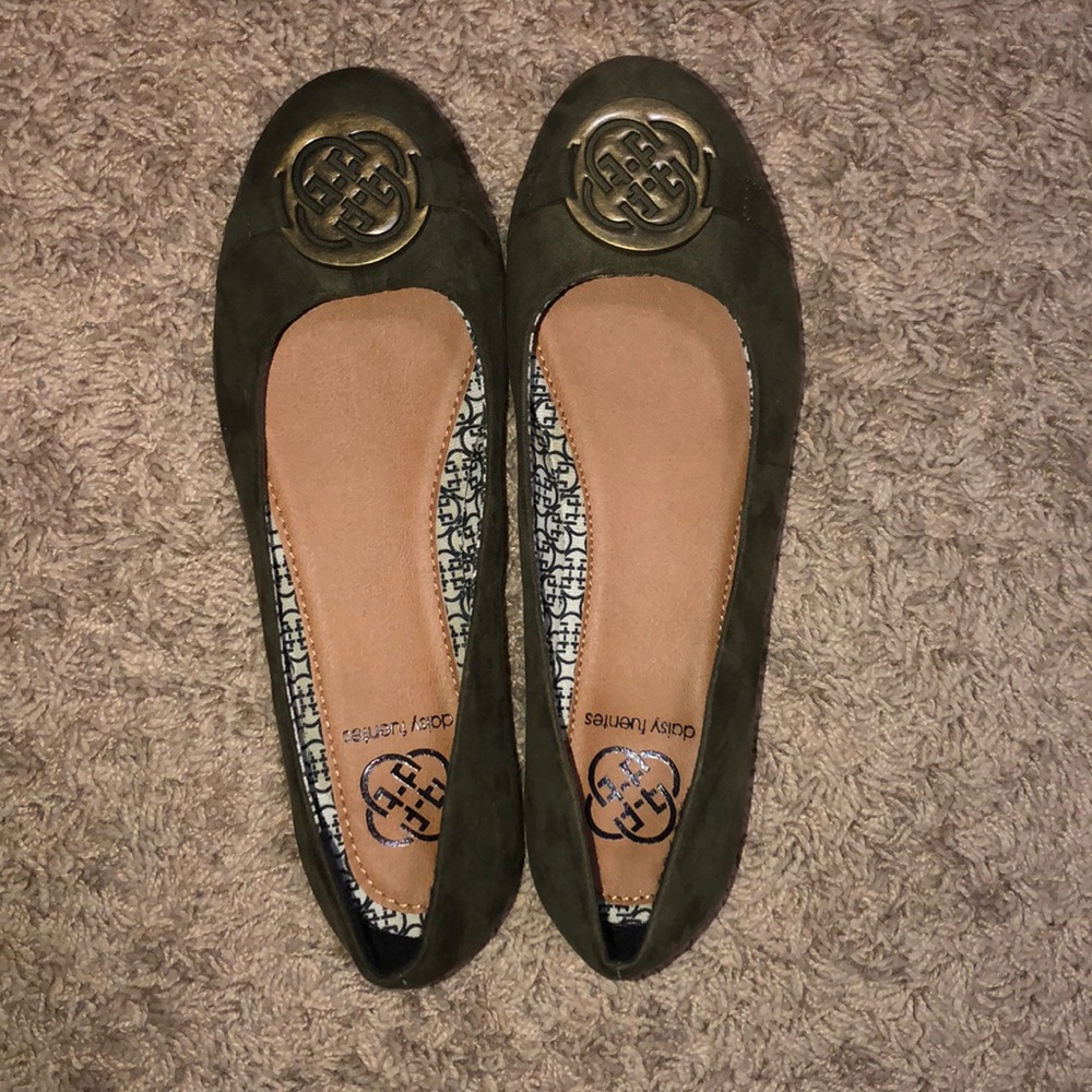 forest green flats